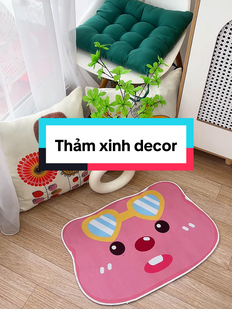 Thảm chùi chân bali decor. #xuhuongtiktok #thinhhanh #tiktokthinhhanh #thamchuichan 