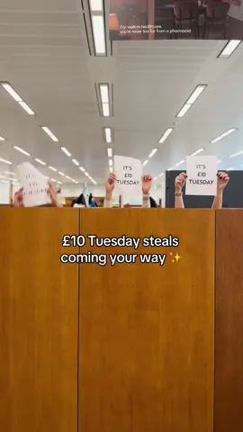 Find us shopping today's £10 Tuesday deals 👀✨ #BootsUK #10Tuesday #Boots10PoundTuesday