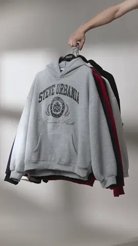 Pullover hoodie chưa bao giờ lỗi mode #hoodie #steveurbania #muadong2025 #fashion 