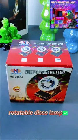 Party disco lamp 🤩 Ready na for party party!!! Disclaimer Prices may vary after the promotion ends. #discolamp #partylamp #usblamp #rgblights #projectorlights 
