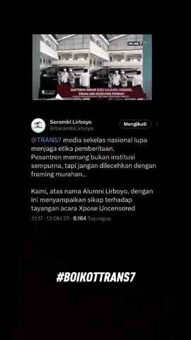 Boikot@TRANS7 #boikottrans7 #fyp #masukberanda 