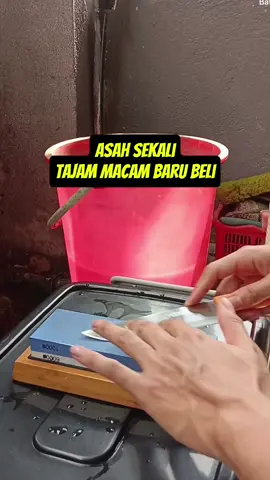 Batu asah terbaik. Grit 1000/6000#pisautajam🔪 #batuasah #whetstone ##CapCut 