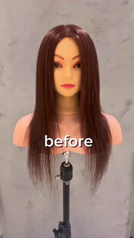 haircut technique for long hair #haircut #hair #hairtok #hairtutorial #fyp 