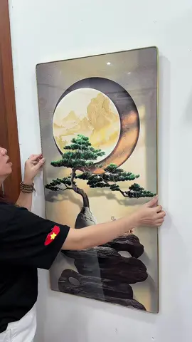 Tranh Tráng Gương 