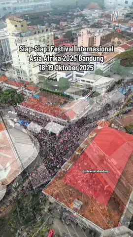 Siap-siap Bandung bakal jadi pusat perhatian dunia! Festival Asia Afrika 2025 siap digelar  bakal ada parade budaya, street performance dan kuliner dan kegiatan seru lainnya ✨ Catat dulu tanggalnya, ajak temen atau keluarga . 📍Asia Afrika Bandung 18-19 Oktober 2025 Tag yang wajib kamu ajak ke Festival Asia Afrika 2025! #AsiaAfrika2025 #BandungEvent #infowisatabandung 