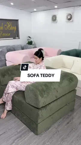 Sofa teddy xưởng em trả đơn khách iu🥰@Thanh Hằng Decor #sofa #sofabed #sofatedd #xuhuong 