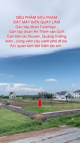 SIÊU PHẨM SIÊU PHẨM  ĐẤT MẶT BIỂN QUẤT LÂM  Gần tập đoàn Falamigo ,  Gần tập đoàn An Thịnh sân Gofl  Gần bến du thuyền, Quảng trường biển , công viên cây xanh phố đi bộ. DT : 80-100m A/c quan tâm đất biển alo em.  LH : không .9 .8 .hai .bay .1.5.1.1~2#anhbdsreview #bdshanoi #bđsquatlamnamdinh #vairal #xuhuong 