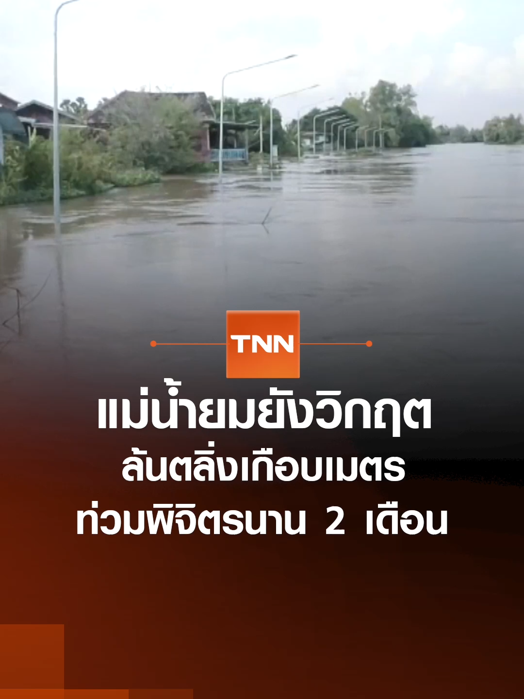 สถานการณ์แม่น้ำยมที่ไหลผ่าน จ.พิจิตร ล้นตลิงสูงเกือบ 1 เมตร หลากท่วม 5 อำเภอ นานกว่า 2 เดือน ผู้ว่าฯ สั่งสำรวจช่วยเหลือประชาชน #TNNข่าวเที่ยง 14-10-68 #tnnthailand #tnnonline #ข่าววันนี้ #tnnช่อง16 #พิจิตร #น้ำยม #น้ำท่วม68 #น้ำท่วม #ฝนตก #เตือนภัย #พยากรณ์อากาศ