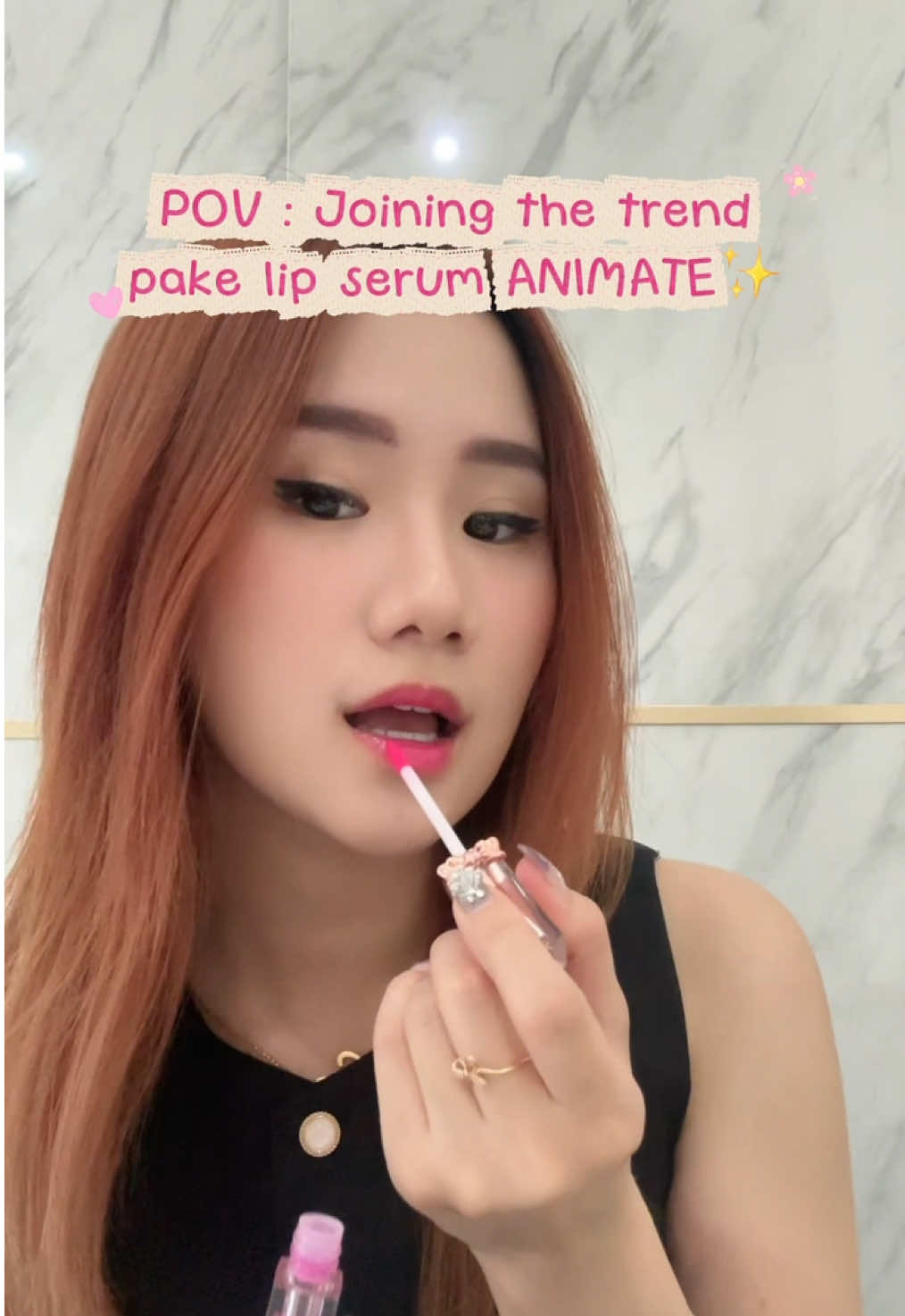 emang lip serum andalan sih! mau di apply terus-terusan juga pasti cakep!🤩✨  #promomakan1010 #hidupkancantikmu #doubledateanimate #animatelipserum #lipserumanimate 