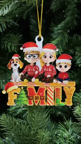 Sweet memories baked into every layer — our Christmas cake in clear acrylic 🎂✨ #HolidayKeepsake #CustomOrnament #recuWh0s6uP1FI