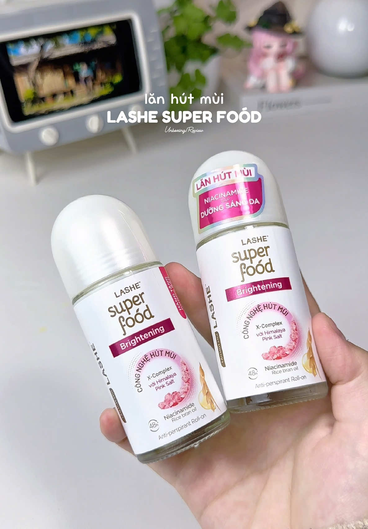 Trả lời @ỐP LƯNG XU HƯỚNG VIRAL Có em này tự tin hẳn nè 🙆🏻‍♀️🌟 #riviucunghuong #unboxing #reviewlamdep #superfood #lannach  