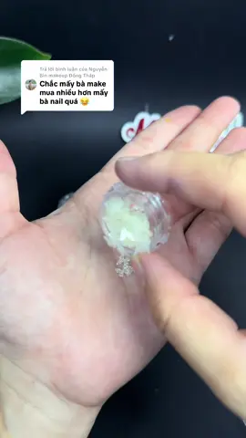 Trả lời @Nguyễn Bin makeup Đồng Tháp tính ra nhũ này hợp với mấy bà makeup quá hén chị #minstorenail #nail #nailxuhuong 