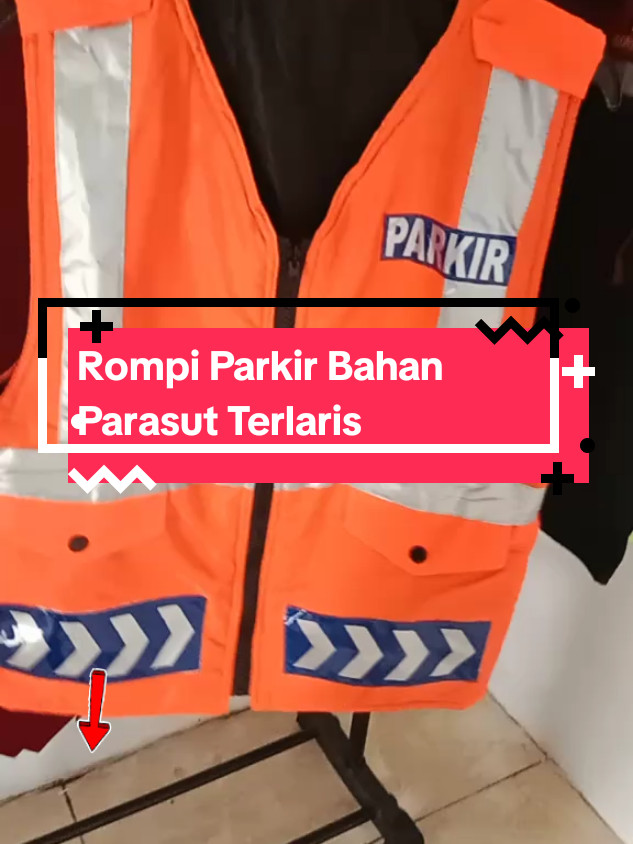 Rompi Parkir Bahan Parasut Terlaris#rompiparkirparasut #rompilapangankeren #rompi parkir bagus 