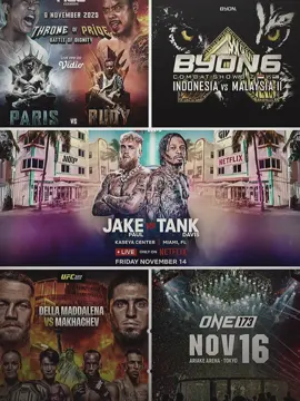 november full senyum😋 #UFC #onechampionship #byon #hssxbakuhantam #jakepaulvsgervontadavis 