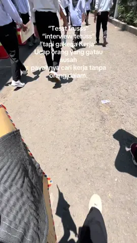 Sekecewa itu yaa cari kerja tanpa orang dalam #bapakaing #loker #lokerbandung  @KANG DEDI MULYADI