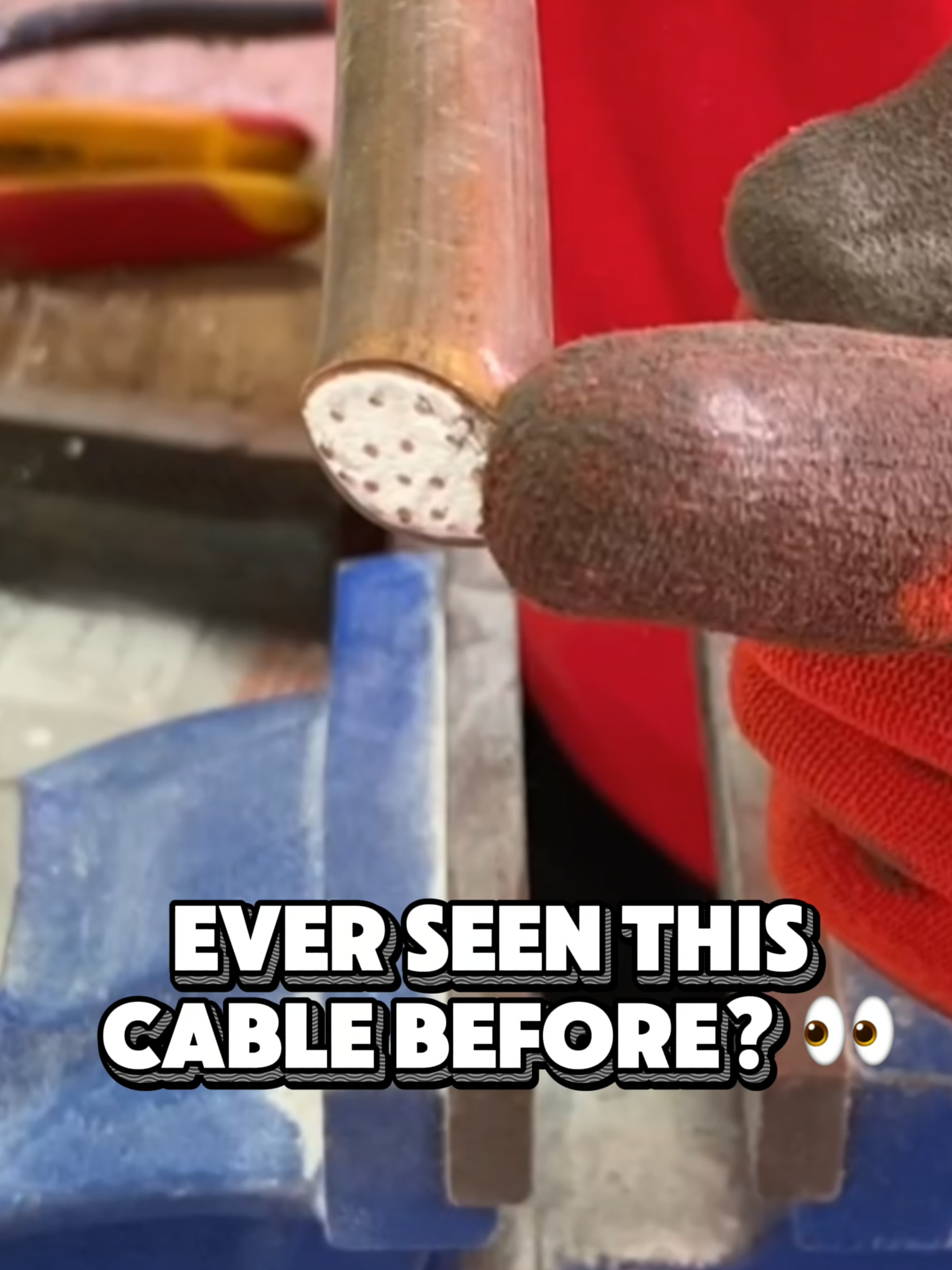19 Core Cable. No Instructions. Wish Us Luck. Terminating a 19 core Mineral Insulated Copper Cable, commonly known as pyro cable. Wish us luck! #pyrocable #coppercable #cable #cables #electrician #electrical