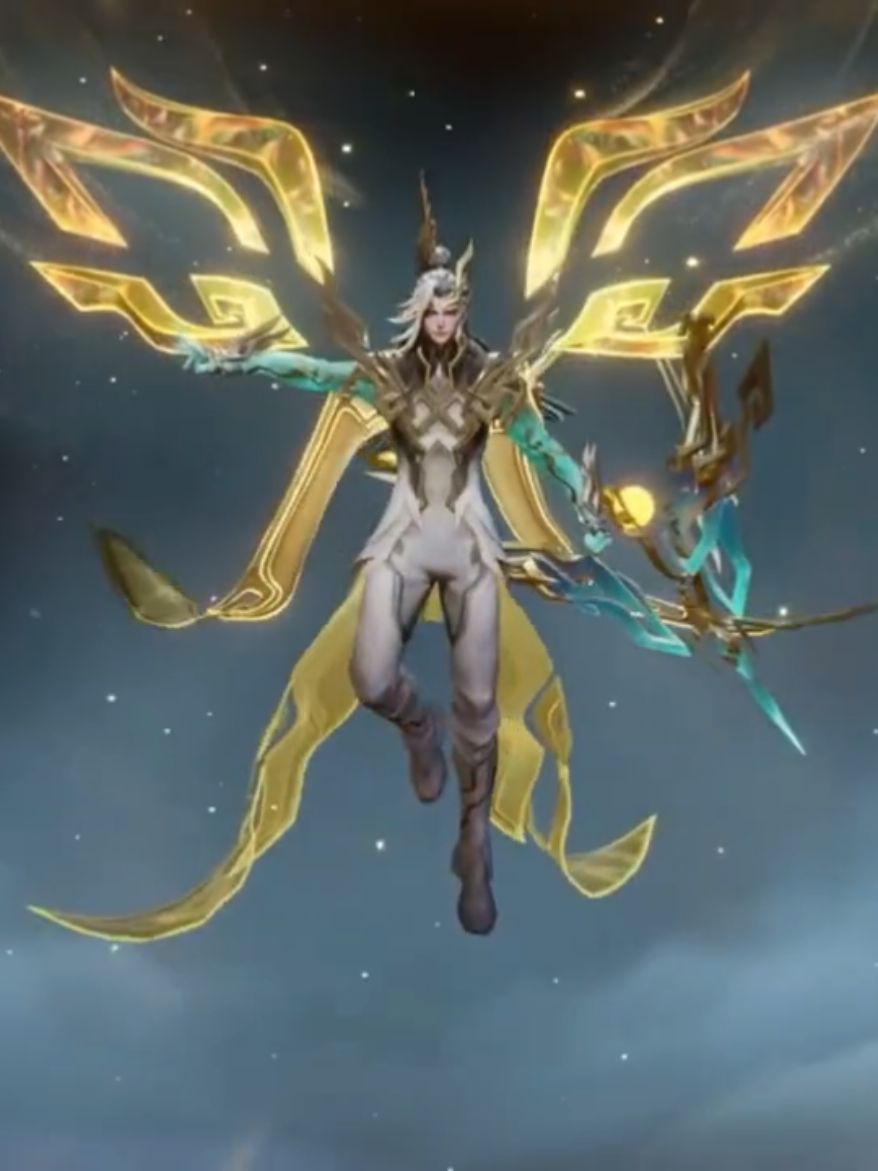 Hou Yi Sanxingdui ultimate is actually summoning a dragon! So epic!Can be exchanged with 178 skin fragments or 990 limited-time event points. Xiao Wang is so generous!  Support Me 60K Followers. #HonorofKings #Hokstudio #HOK #honorofkingsglobal #hokglobal 