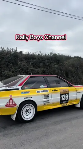 Audi Quattro is one of the best sounding rally cars ever! #rally #rallye #rallyecar #craigbreen #rallylegends 