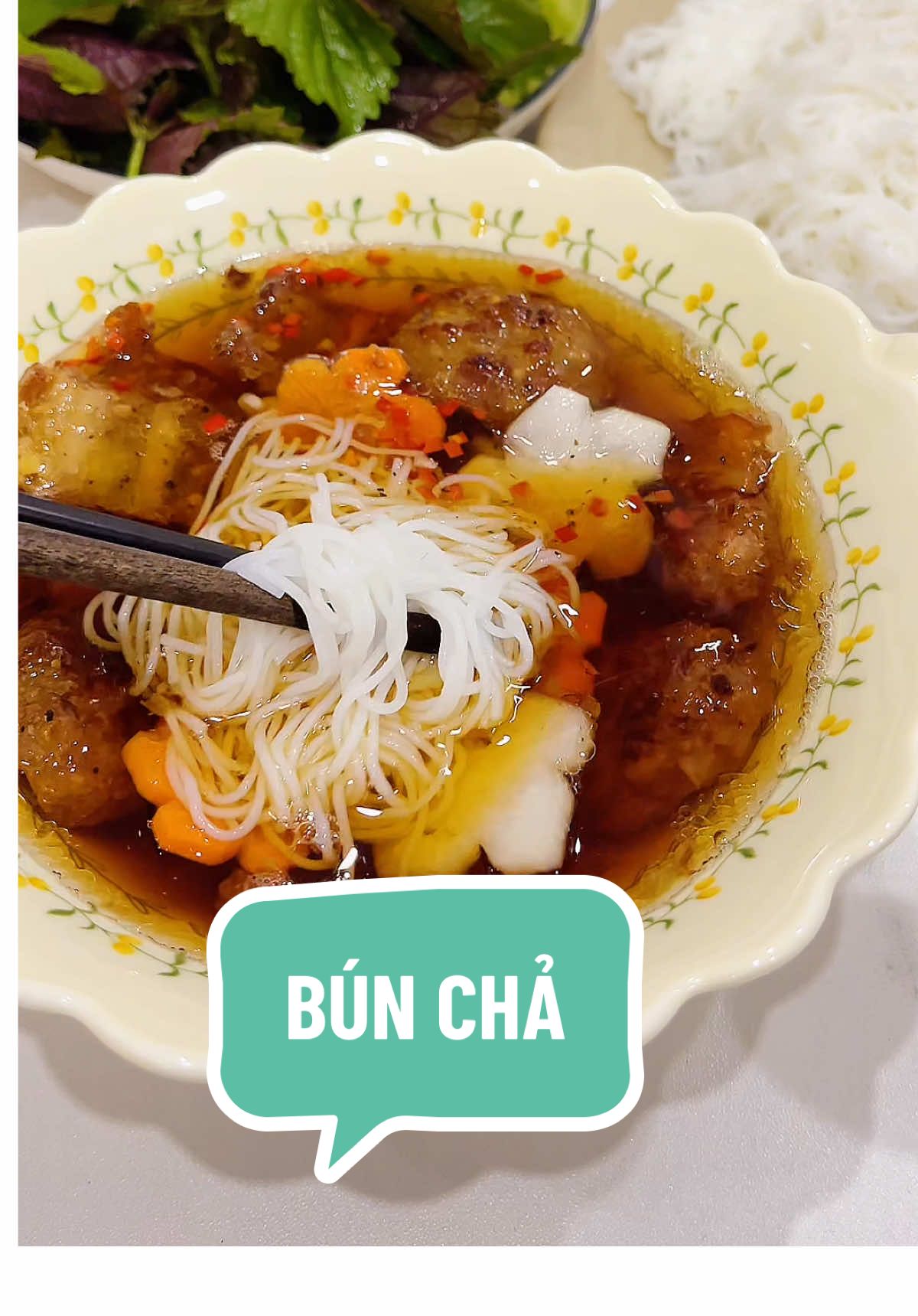 Ngày 11: bún chả… #monngonmoingay #buncha #tiktokviral #xuhuong #viralvideotiktok 