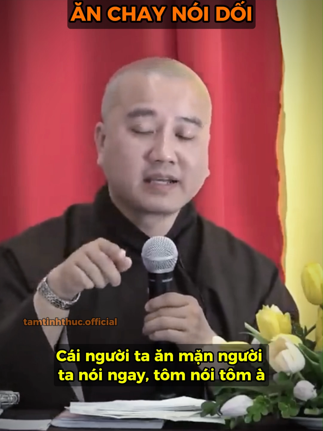 Ăn chay nói dối - Thầy Thích Pháp Hòa #phatphap #phatphapnhiemmau #thichphaphoa #suyngam #loiphatday #chanhphap