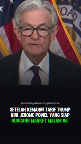 Jerome Powell akan kembali bersabda nanti malam tepatnya di jam 23:20 WIB Ada muncul berita bahwa Analis Amerika memprediksi Powell akan memberikan sinyal pemotongan suku bunga nanti malam Untuk benar tidaknya patut kita tunggu sampai nanti malam @Gabriel Rey | CEO @triv.co.id @CryptoWave @Triv Exchange  #gabrielrey #cryptowave #jeromepowell #money 