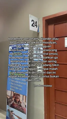 #borderlinepersonalitydisorder #gangguanmental #psikiater #MentalHealth #fyp 