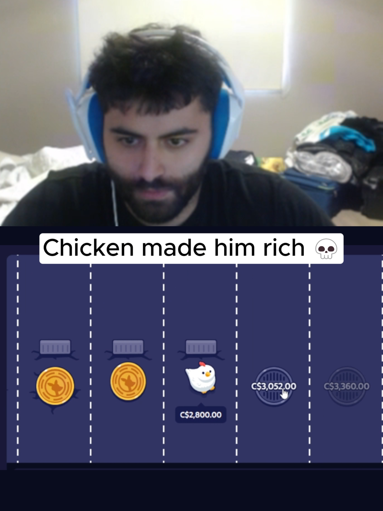 Chicken made him rich 💀#fyp #foryou #viral #clips #streamer