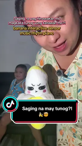 Ber months na at Kung wala ka pang maisip na i pang regalo sa mga anak at pamangkin mo, subukan mo to kase ako mismong 37 yrs old naaliw nga sa laruan na to eh mga bata pa kaya?! 🤣 #besttoysforkids #giftideasforkids #christmasgiftforkids #interactivetoys #bananainteractivesensormusicrhythmpiano 