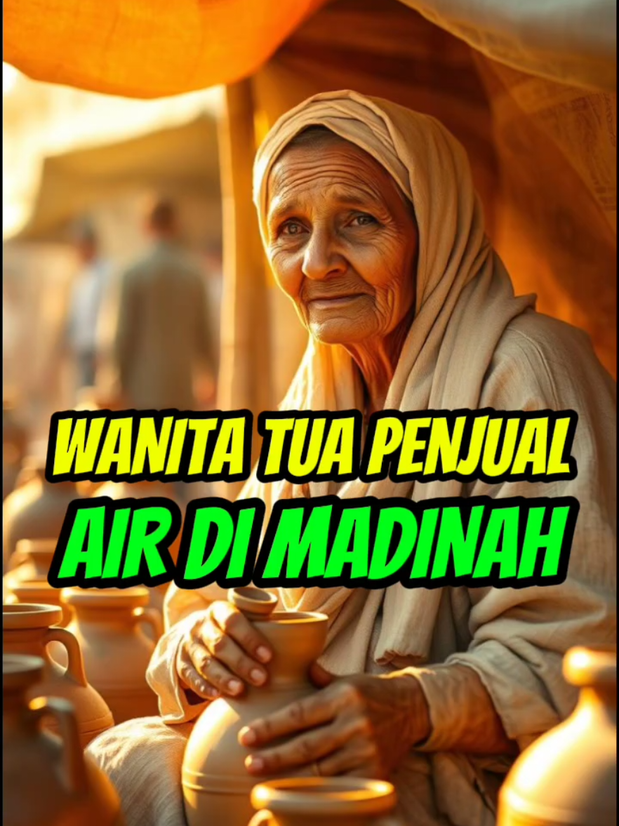 Wanita Tua Penjual Air Di Madinah #sejarahislam #kisahislami #fyp 