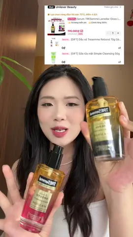 #hoptaccungunilever #tresemme #serumduongtoc 