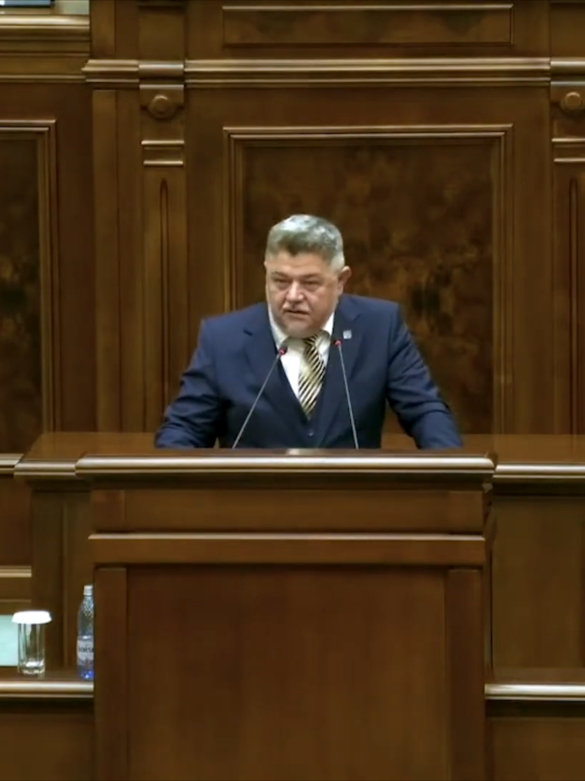 Replici dure în senat între ministrul economiei Radu Miruță (USR) și senatorii opoziției la votul moțiunii de cenzură. #fyp #foryoupage #fyv #trending #buculeiion 
