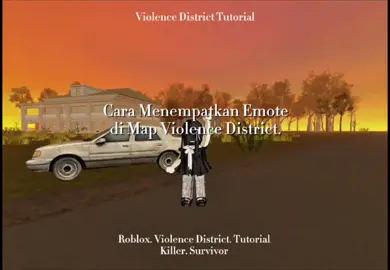 [Violence District Tutorial] yg kemarin² nanya cara nempatin emote di roblox gimana, tonton vtnya sampe selesai ya!! simpelnya kalian klik dlu emotnya yg mau ditro, trus klik salah 1 dari 4 bagian tempat emotenya, otomatis langsung keganti dan muncul emotnya guyss!! cmiiw yakk . #robloxfyp #roblox #violencedistrictroblox #distrikkekerasan #violencedistrict 