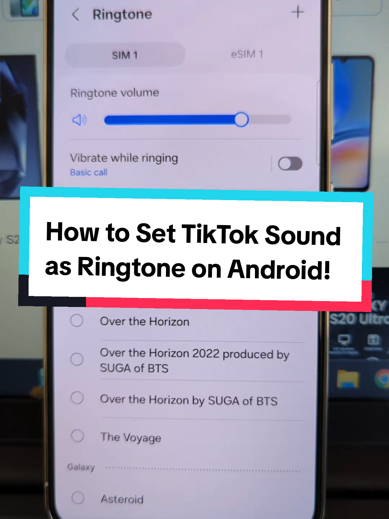 How to Set TikTok Sound as Ringtone on Android! #ringtone #tiktok #sound #android #LearnOnTikTok 