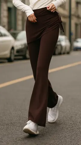 ANMO-Celana rok Yoga  2-in-1 c #celanaolahrga #celanacewek #celanarok #celanapanjang 