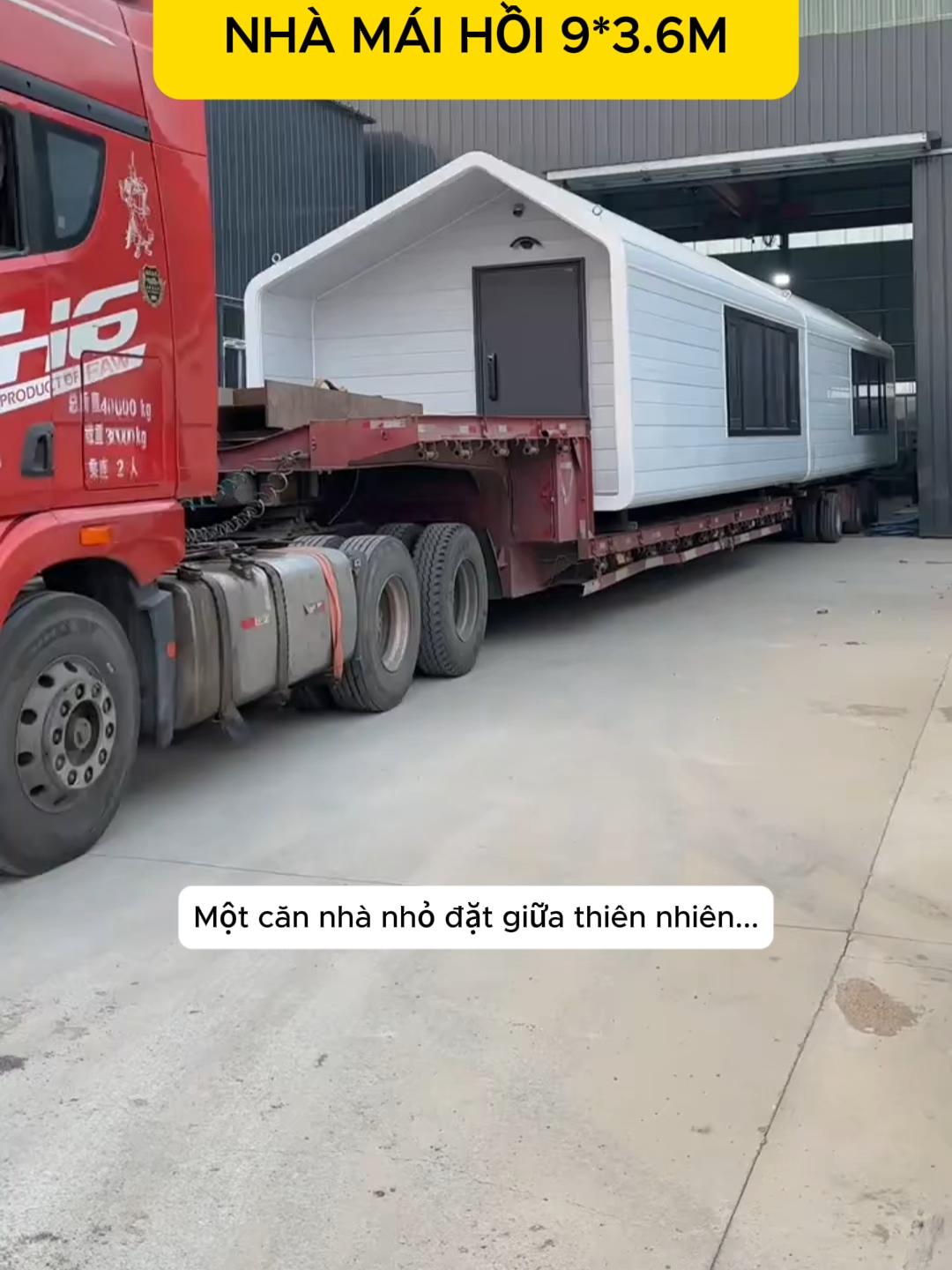 Nguồn thu nhập nhanh đến từ kinh doanh nhà lắp ghép mái hồi. #nhatienche #nhalapghep #nhamaihoi #phuongnamintelligent