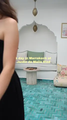 Une journée au @Riad Jardin de Malia 🤍 #morroco #riad #marrakech #riadmarrakech #maroc 
