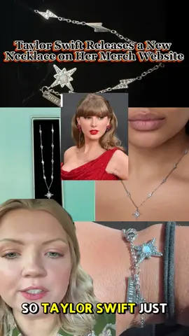 Taylor Swift Releases a New Necklace on Her Merch Website