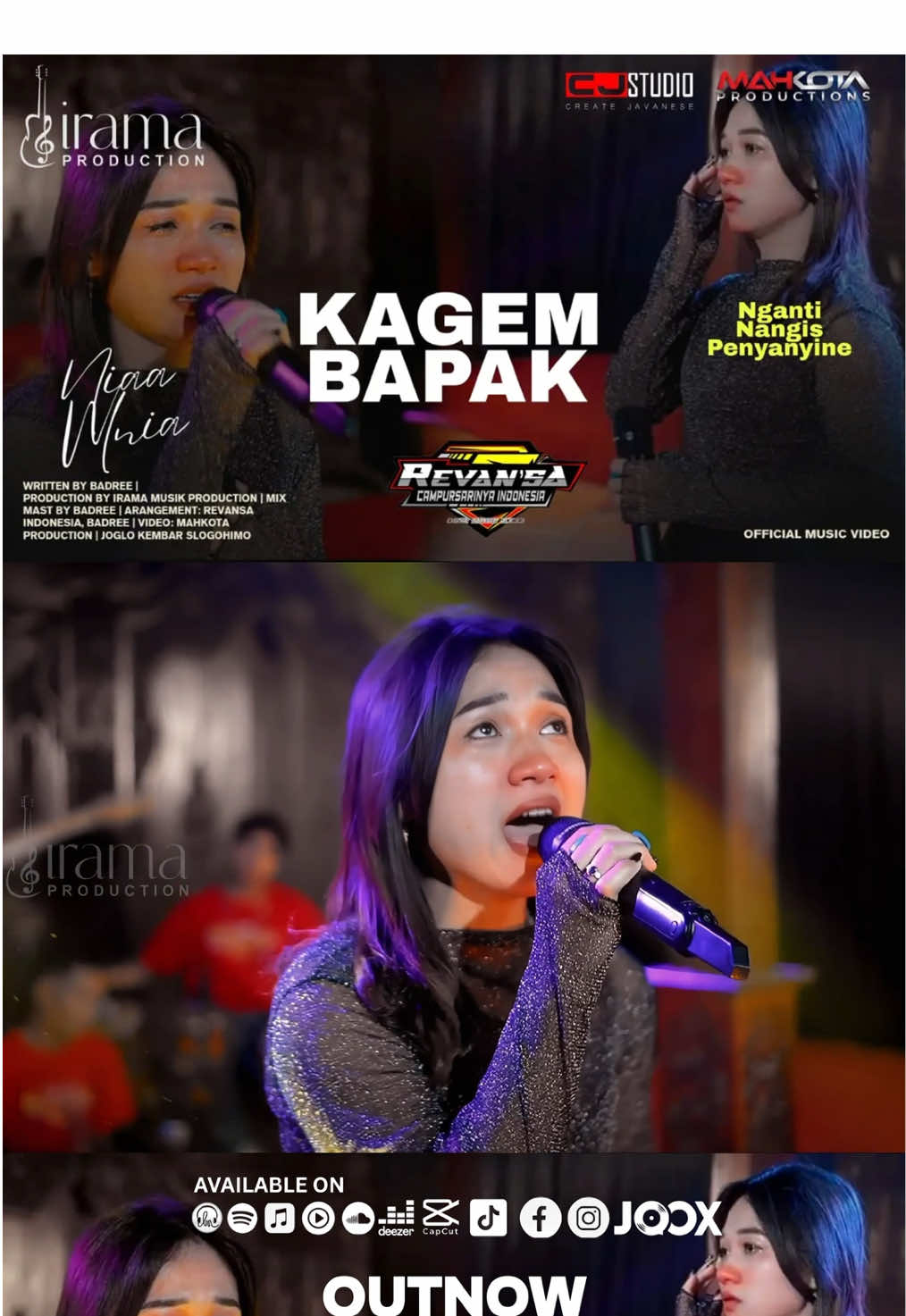 OUTNOW !!! Kadang kita lupa, sosok paling kuat di hidup kita… juga pernah menahan air mata demi anaknya. 😢 Lagu ini buat semua yang rindu sosok ayah. 🎬 Official Music Video “Kagem Bapak” Ciptaan Badree by Niaa Elnia @iaa🤏🏻 & Revansa Indonesia @Revansa Indonesia sudah tayang hari ini. Kalau kamu pernah rindu Bapak, komentar ❤ di kolom komentar. #KagemBapak #NiaaElnia #RevansaIndonesia #CampursariRindu #laguuntukayah 