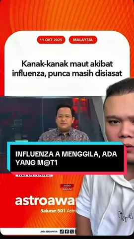 Musim influenza ni korang, take care…. Influenza A bahaya daripada Influenza B #dr1share 