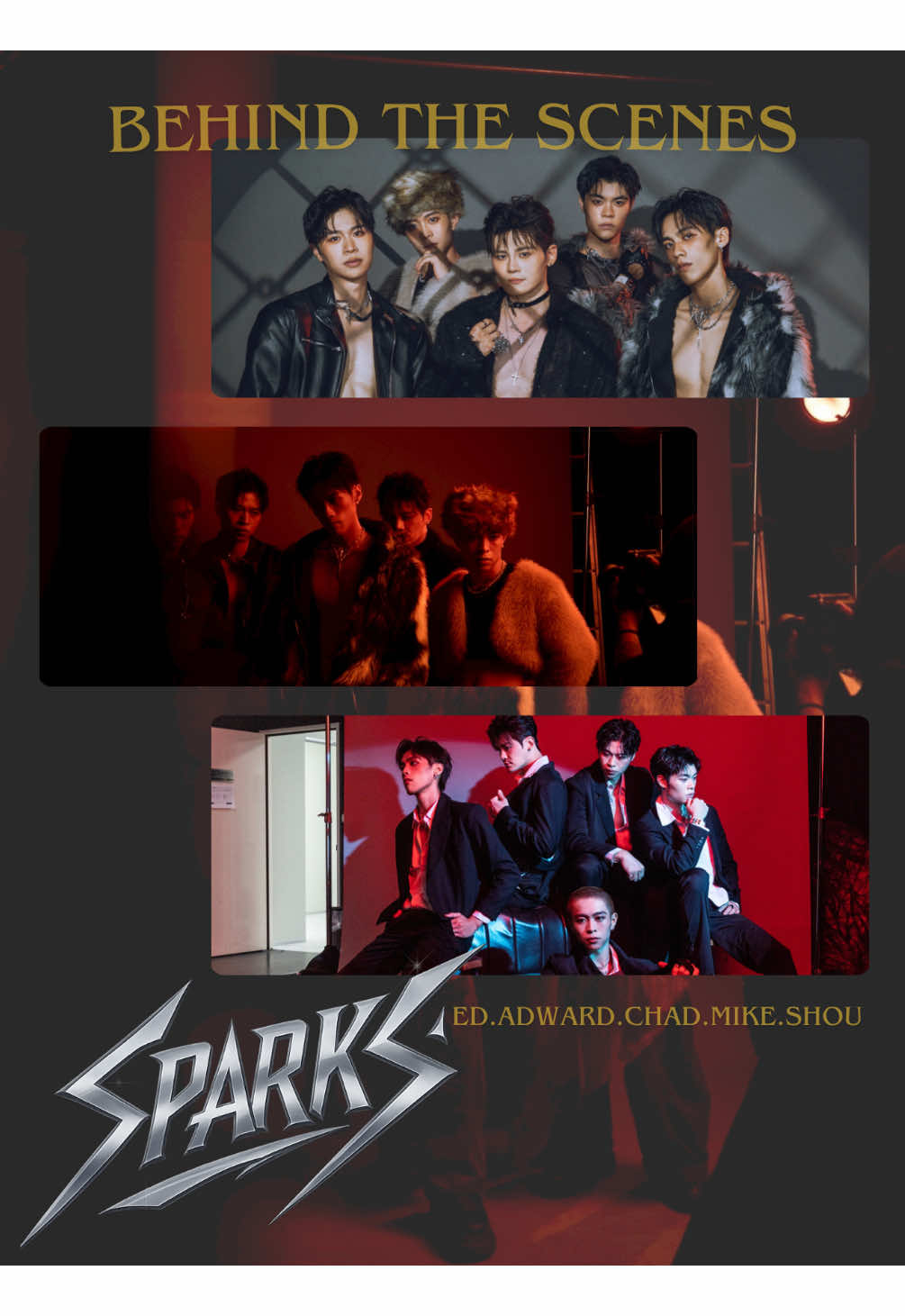 💥 SPARKS 拍攝幕後花絮 — Behind the Scenes 西裝、皮毛、汗水、笑聲…… 舞台上酷到不行，鏡頭外就是一群大男孩在鬧。 拉拉領帶、擺擺POSE、互相挑逗，有時候還會笑場。 野性也好、帥氣也罷，真實就是他們的魅力！ 晚上 20:00，IW_Sparks 火花四濺 Suits, fur, sweat, and lots of laughs… On stage they’re cool, but off camera they’re just a bunch of big boys goofing around. Fixing ties, striking poses, teasing each other, and sometimes cracking up. Wild, sharp, or funny — their real charm is just being themselves! See them live at 8 PM on IW_Sparks — don’t miss it! @IW_Sparks  #台灣團播 #男團#招募 #wintoktw #直播 