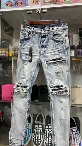 กางเกงยีนส์ขายาว Amiri เข่าลาย🦅🧺#กางเกงยีนส์amiri #amiri #Amiri #กางเกงยีนส์ขายาว 