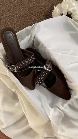 elegant dan simple rekomendasi untuk ootd ! 🤎 #heels #shoes #racuntiktok 