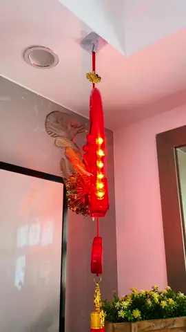 Vòng hoa trang trí tết có đèn led #trangtritet  #tet #tet2026 #xuan2026 #dontet2026 