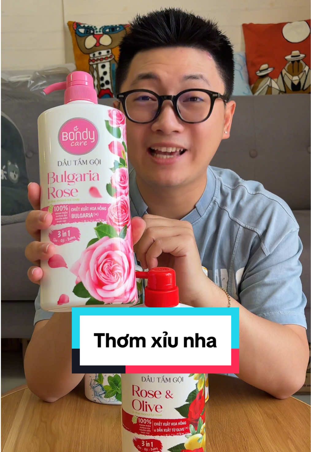 MUA 1 TẶNG 1 dầu tắm gội Bondy care 3 in 1 hương hoa hồng thơm lắm nha mấy chị ơi #dautamgoi #suatam #suatamnuochoa #bondycare 