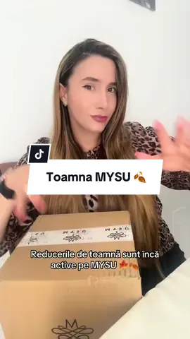 Reducerile sunt în funcție de valoarea comenzii acum pe MYSU 🍁 #gifted #mysuperfume #toamnaMYSU @MYSU Perfume 
