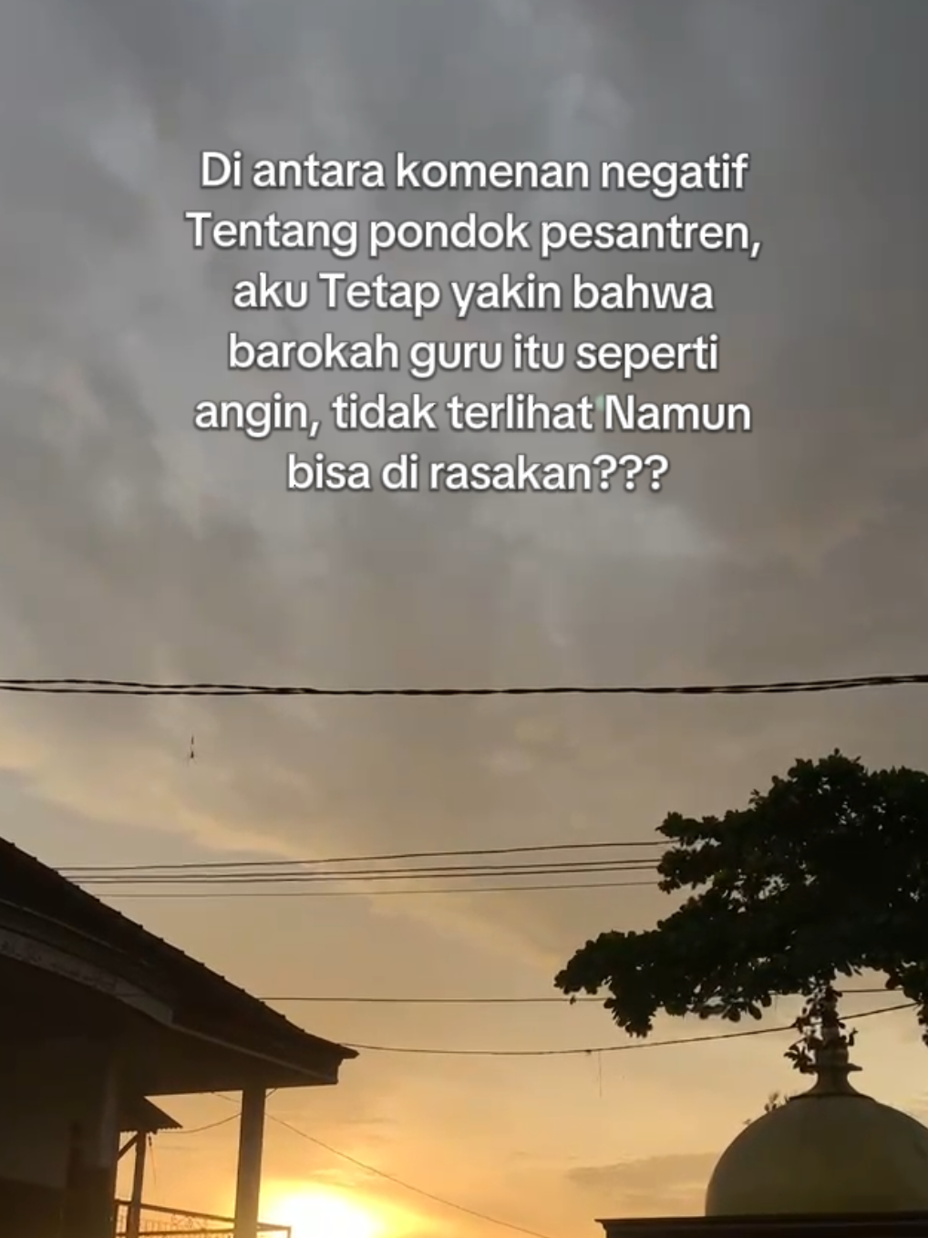 entahlah, yg penting, semoga semuanya baik2 saja.... yg di hina semoga naik derajatnya yg menghina semoga disadarkan . . #mediapondok #santri #nuruljadid #fypage #berandatiktok 