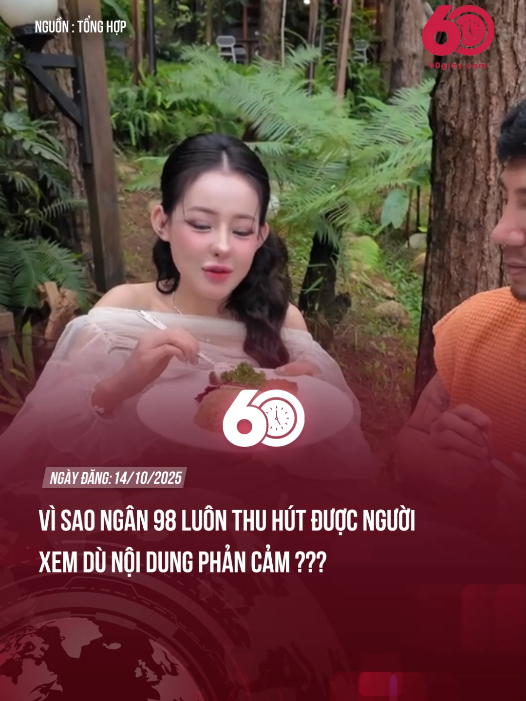 VÌ SAO NHỮNG NỘI DUNG CỦA NGÂN 98 LUÔN THU HÚT ĐƯỢC NGƯỜI XEM?#60giay #theanh28news #theanh28