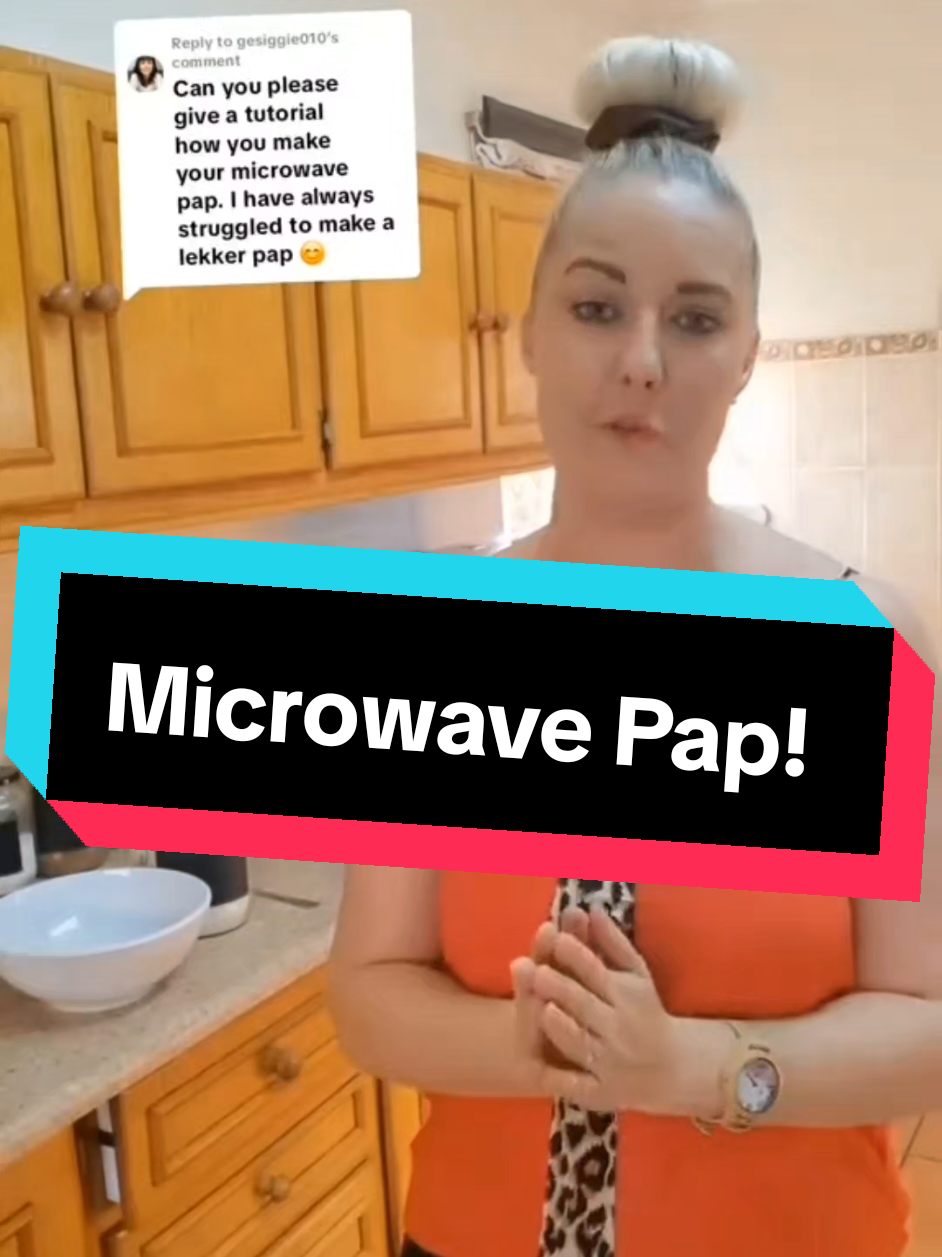 Kom ons probeer @lizamariedias0 se microwave pap resep! Dis die maklikste manier om pap te maak. #afrikaans #pap #microwavepap #southafrica 