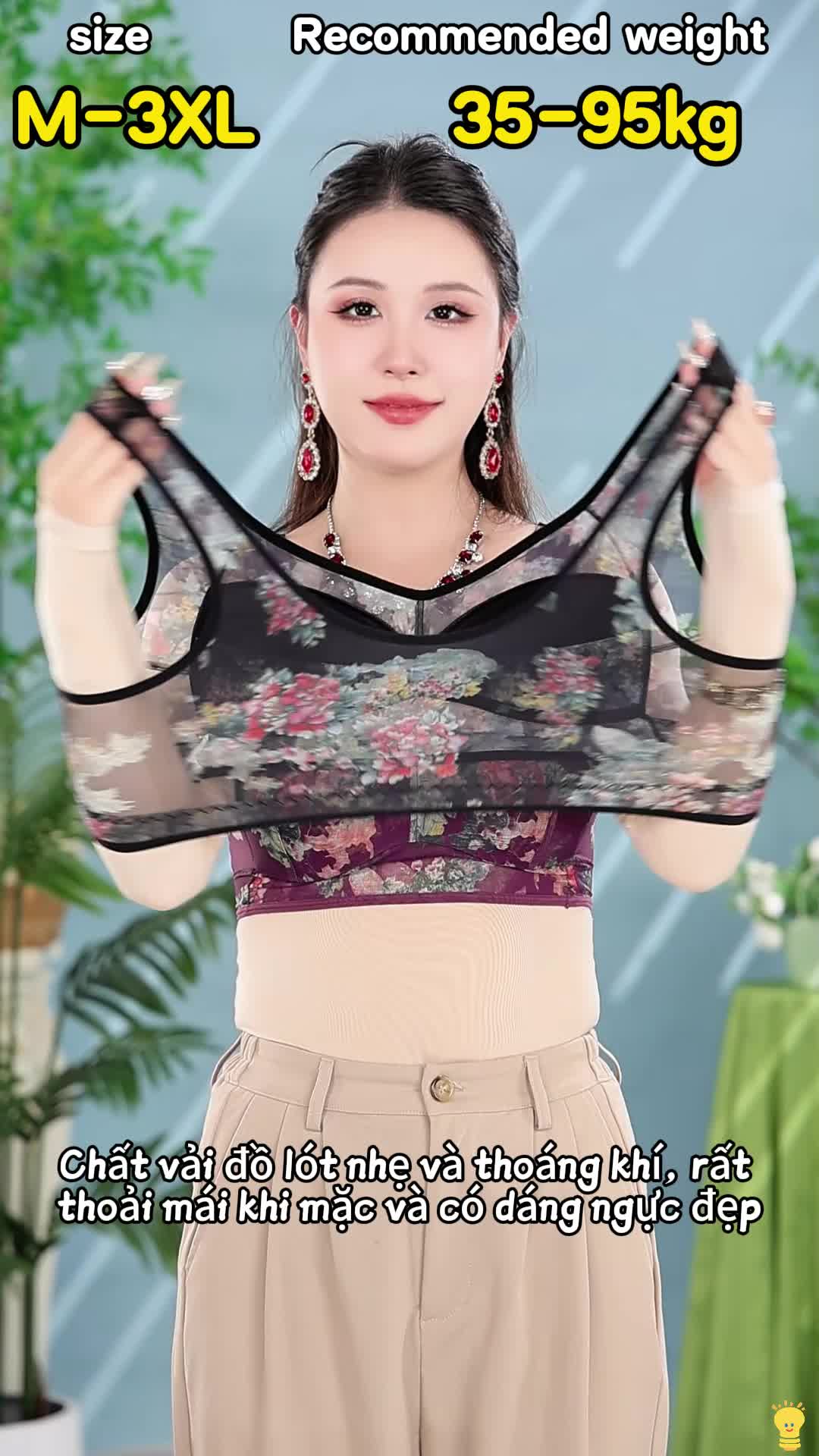 Các nàng nghe mình nói này! 😍
Chiếc áo lót này nhất định phải có, mỏng nhẹ như không mà vẫn rất chắc chắn, mặc mùa hè siêu thoáng mát, khi vận động cũng không lo xê dịch – đúng là “vạn năng” trong thế giới áo lót luôn! 💪（ 