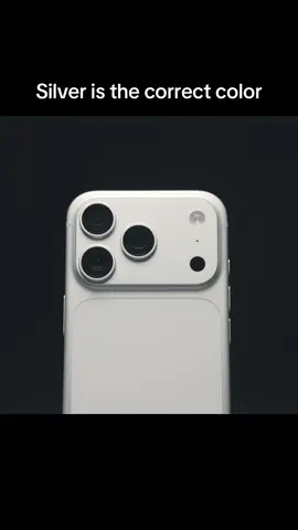 Silver is the only right color this year. 